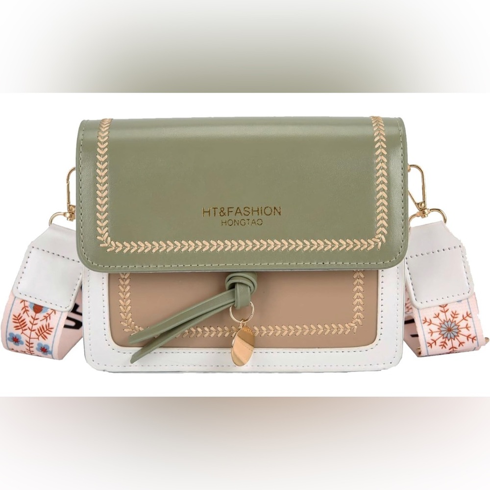 NWT Guitar Strap Color-Block Crossbody Bags, AVAILABLE IN MULTI COLORS